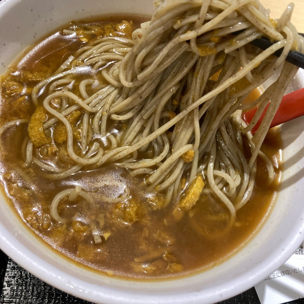 ユーザーが投稿したカレーの写真 - 実際訪問したユーザーが直接撮影して投稿した大文字町(御幸町通)そば十割蕎麦専門店 10そばの写真