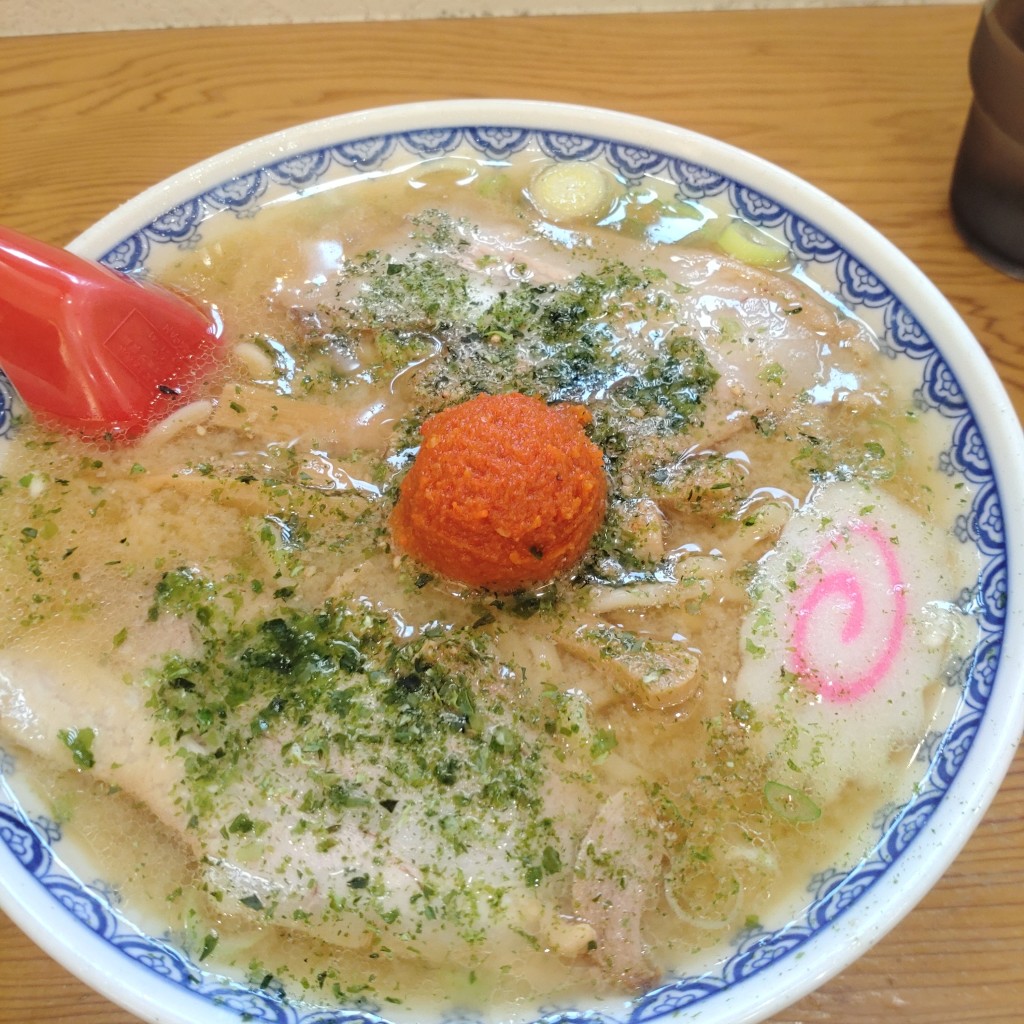 ユーザーが投稿した赤湯辛味噌ラーメンの写真 - 実際訪問したユーザーが直接撮影して投稿した日出ラーメン / つけ麺龍上海 鶴岡店の写真