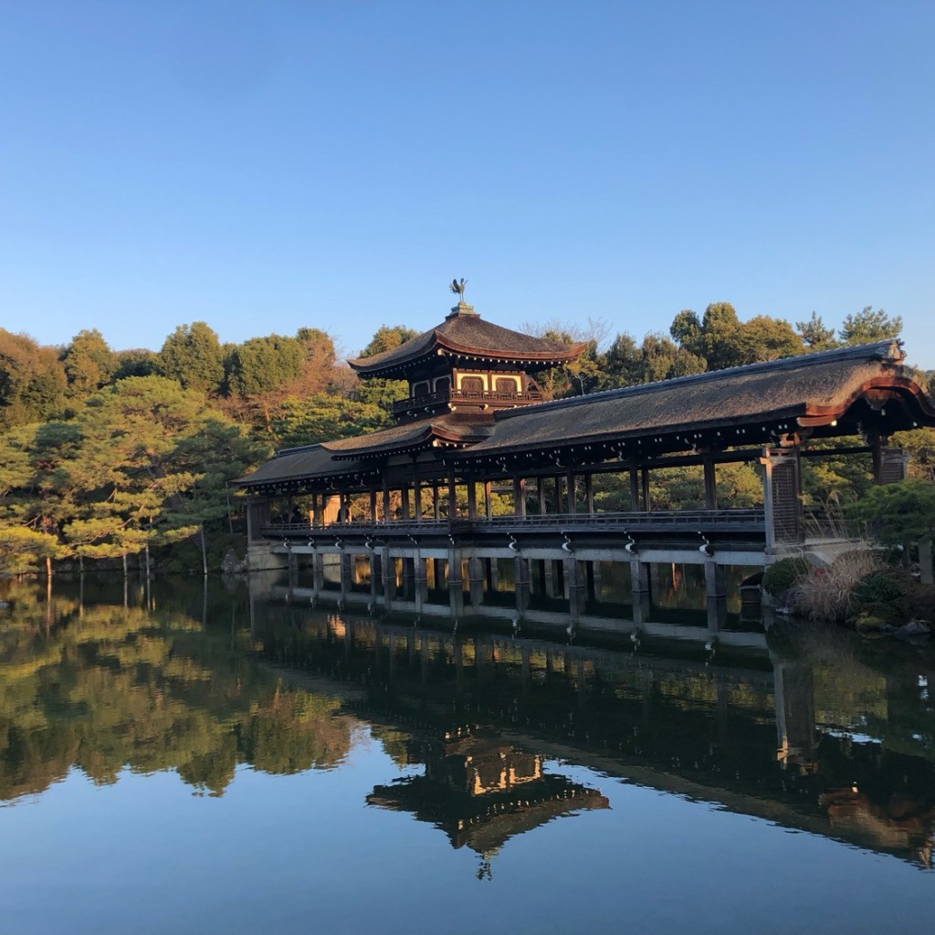 実際訪問したユーザーが直接撮影して投稿した岡崎西天王町神社泰平閣(橋殿)の写真