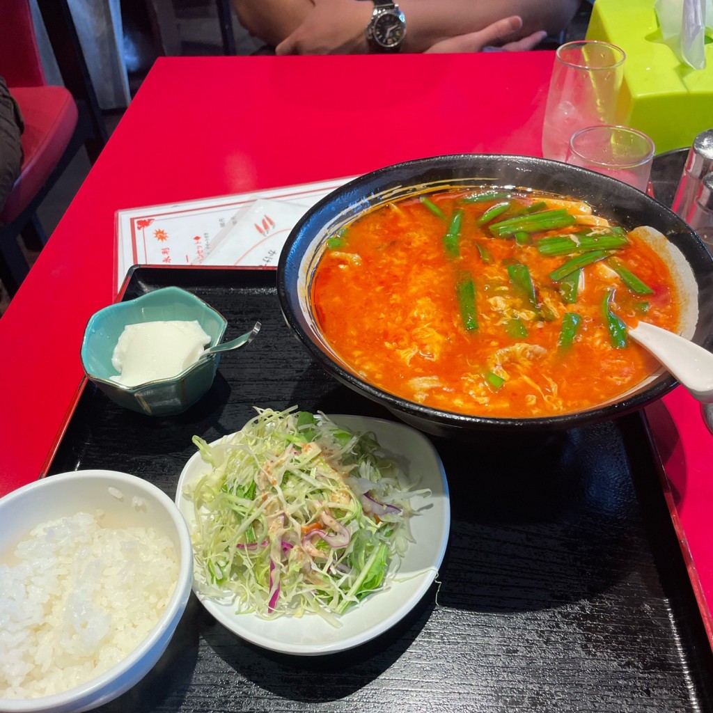 ユーザーが投稿したCランチの写真 - 実際訪問したユーザーが直接撮影して投稿した豊洲中華料理永利 豊洲駅前店の写真