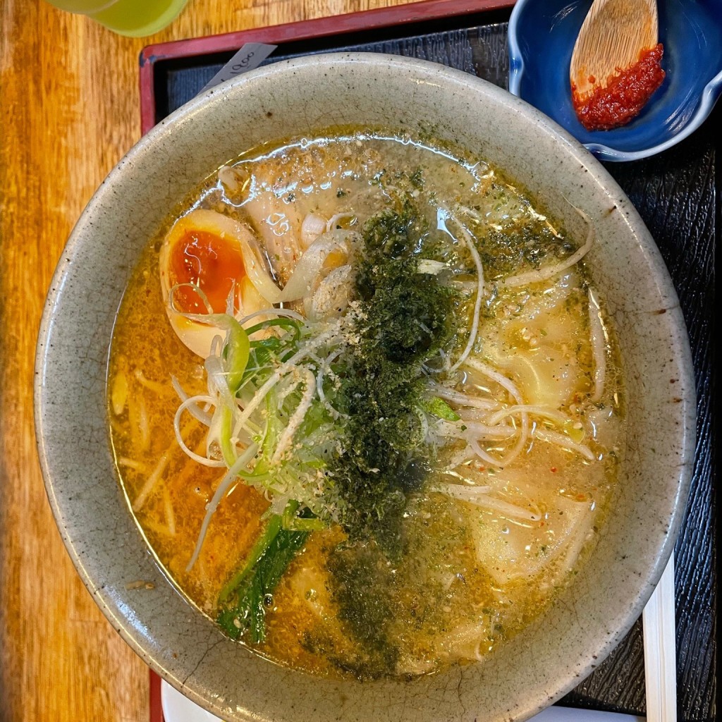 ユーザーが投稿した味噌ラーメンの写真 - 実際訪問したユーザーが直接撮影して投稿した桜田東ラーメン / つけ麺め組の写真