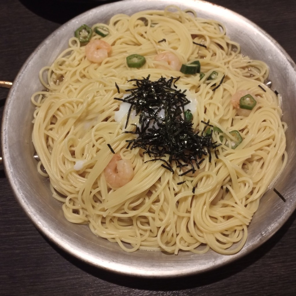 ユーザーが投稿したとろ玉バター醤油パスタ(Lunch)の写真 - 実際訪問したユーザーが直接撮影して投稿した善根寺町ダイニングバーココイロカフェ 東大阪店の写真