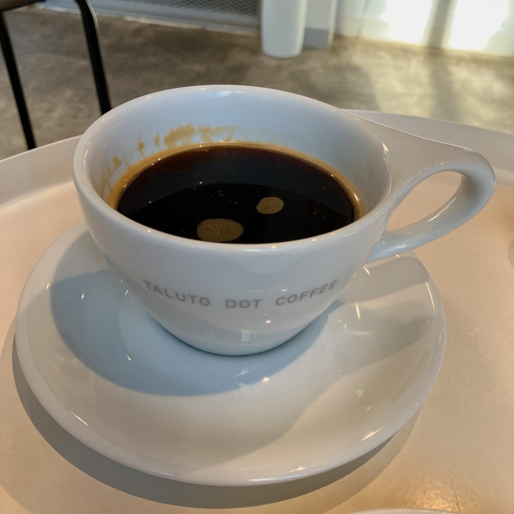 ユーザーが投稿したアメリカーノの写真 - 実際訪問したユーザーが直接撮影して投稿した上新城カフェTALUTO DOT COFFEEの写真