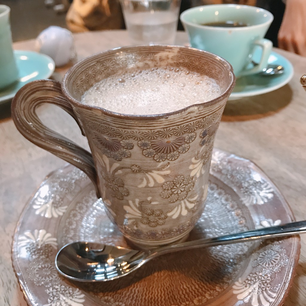 ユーザーが投稿したカフェオレの写真 - 実際訪問したユーザーが直接撮影して投稿した鐘鋳町カフェ市川屋珈琲の写真