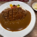 カツカレー - 実際訪問したユーザーが直接撮影して投稿した難波カレーサンマルコ なんばウォーク店の写真のメニュー情報