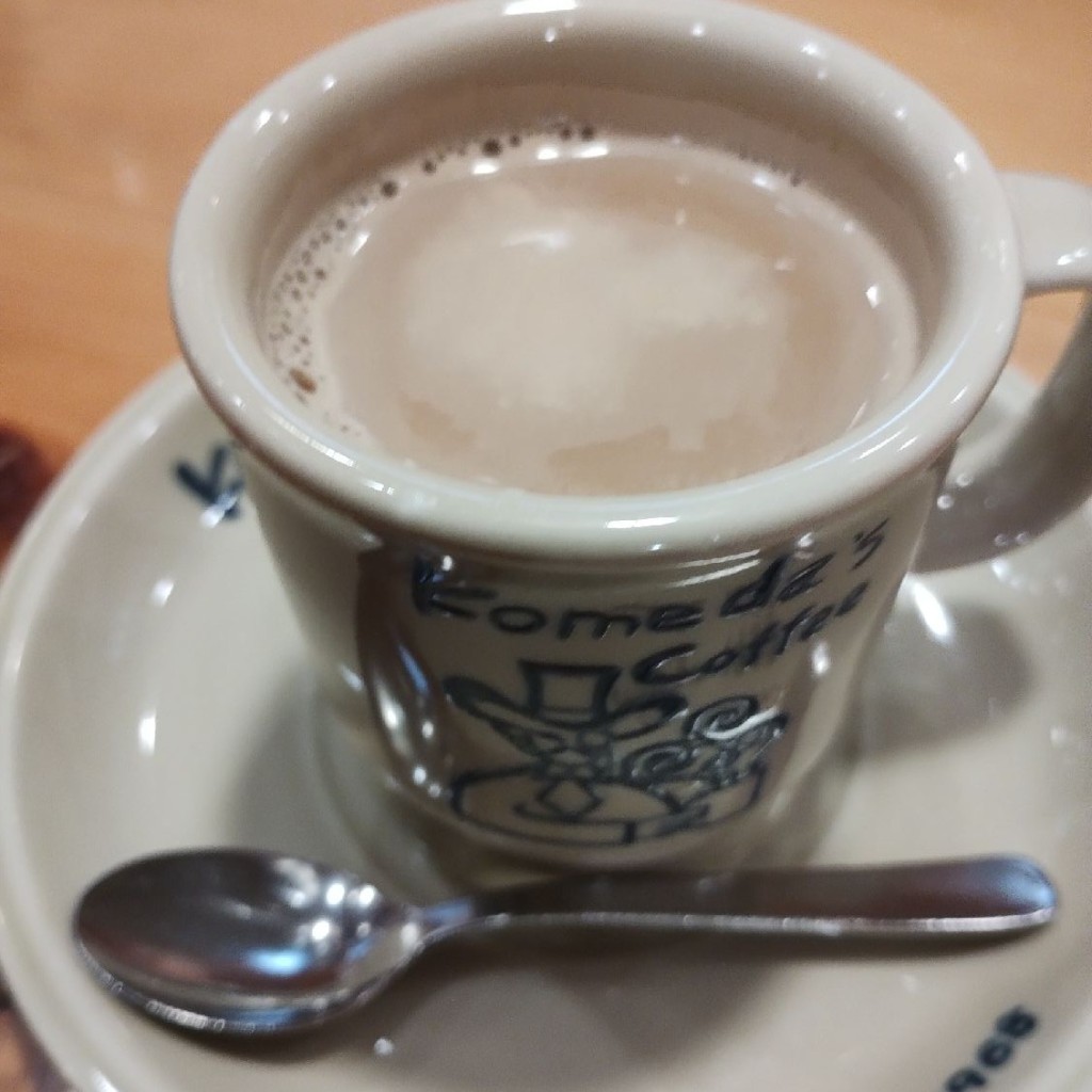 ユーザーが投稿したカフェオーレの写真 - 実際訪問したユーザーが直接撮影して投稿した大久保喫茶店コメダ珈琲店 ドン・キホーテ新宿店の写真