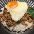 鶏のガパオ - 実際訪問したユーザーが直接撮影して投稿した春日タイ料理マンゴツリーカフェ 東京ドームシティ ラクーア店の写真のメニュー情報