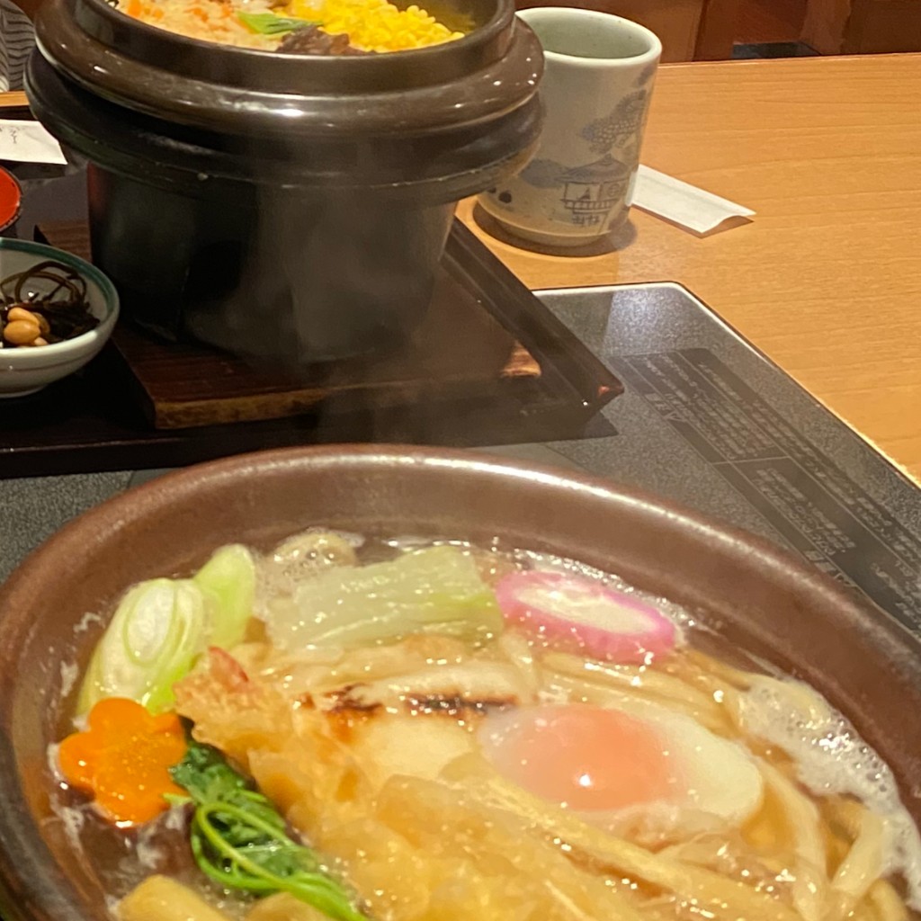 ユーザーが投稿した鍋焼きの写真 - 実際訪問したユーザーが直接撮影して投稿した吉野町和食 / 日本料理ふく福 吉野店の写真