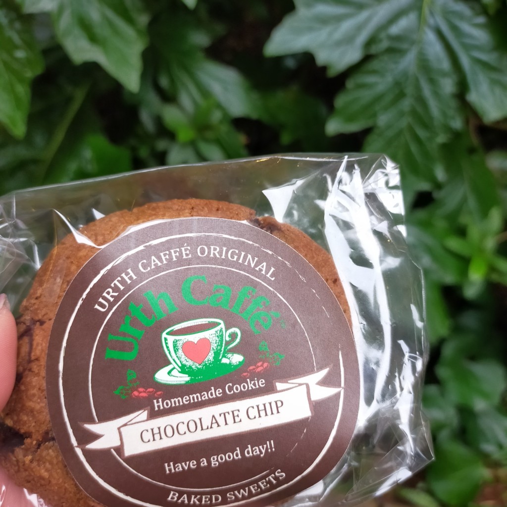 ユーザーが投稿したチョコチップクッキーの写真 - 実際訪問したユーザーが直接撮影して投稿した難波中カフェUrth Caffé なんばパークス店の写真