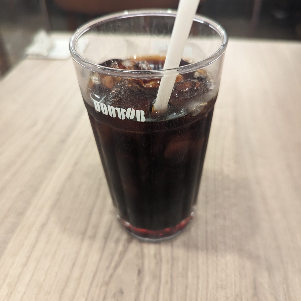 ユーザーが投稿したM·アイスコーヒーの写真 - 実際訪問したユーザーが直接撮影して投稿した東神奈川カフェドトール 東神奈川駅西口店の写真
