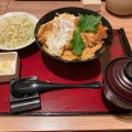 ロースかつ丼 - 実際訪問したユーザーが直接撮影して投稿したみなとみらいとんかつとんかつ新宿さぼてん みなとみらい東急スクエア店の写真のメニュー情報