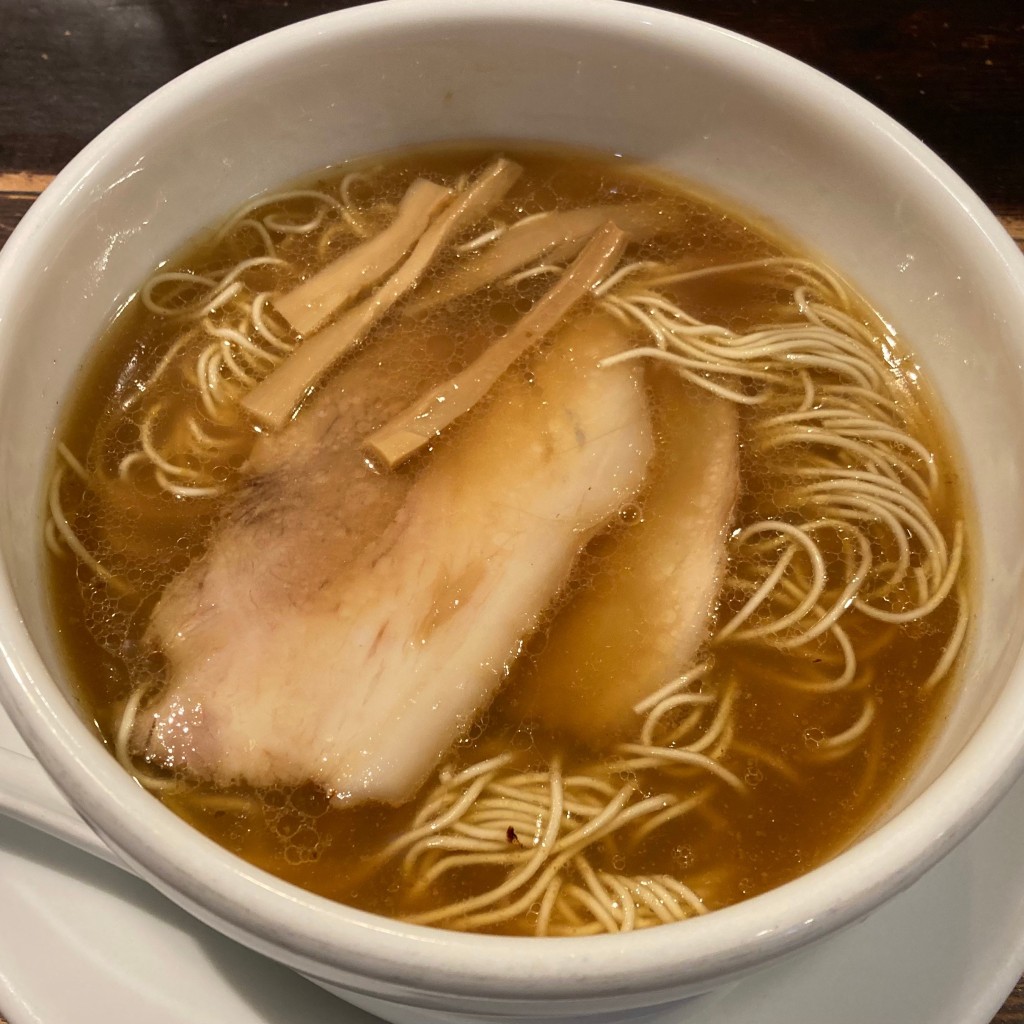 ユーザーが投稿した醤油ラーメンの写真 - 実際訪問したユーザーが直接撮影して投稿した徳川町ラーメン専門店ラーメン専門店 徳川町 如水の写真