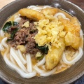 肉ごぼう天うどんセット - 実際訪問したユーザーが直接撮影して投稿した博多駅中央街うどん釜揚げ 牧のうどん 博多バスターミナル店の写真のメニュー情報