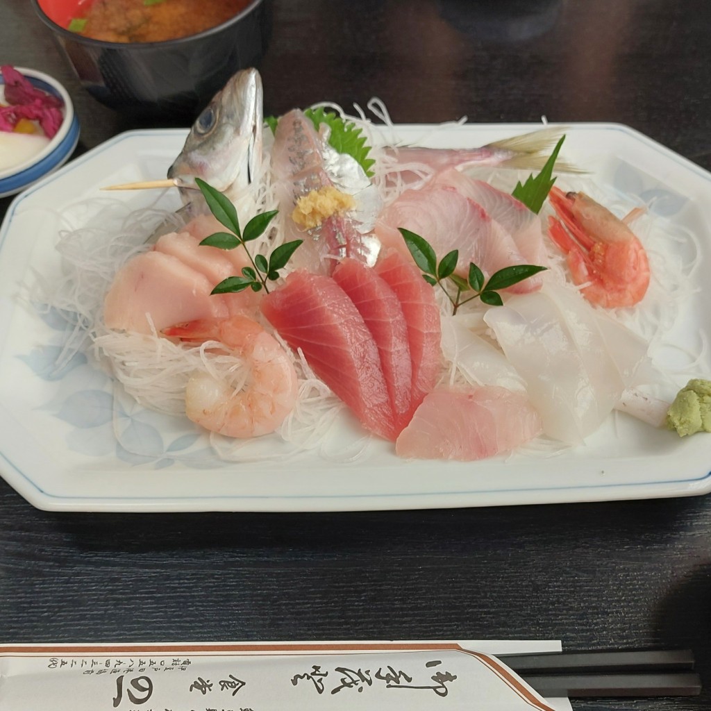 ユーザーが投稿した上刺身定食の写真 - 実際訪問したユーザーが直接撮影して投稿した戸田丼ものの一食堂の写真