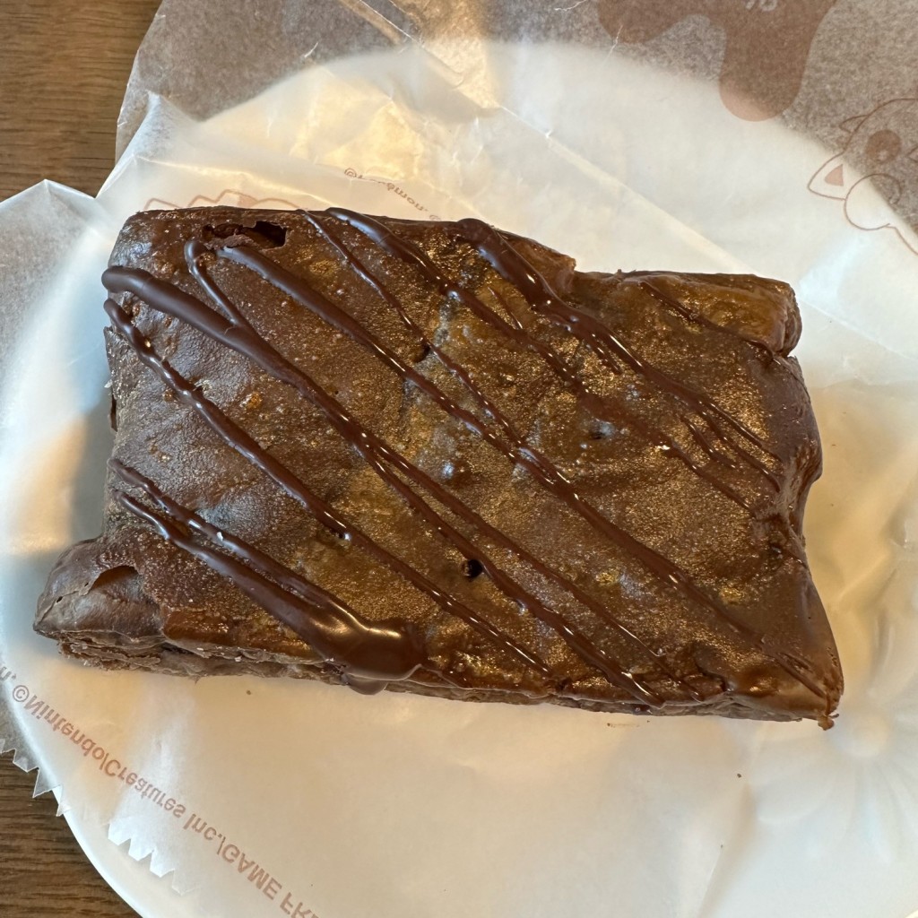 ユーザーが投稿した濃厚チョコレートパイの写真 - 実際訪問したユーザーが直接撮影して投稿した西茶屋ドーナツミスタードーナツ イオンモール名古屋茶屋ショップの写真