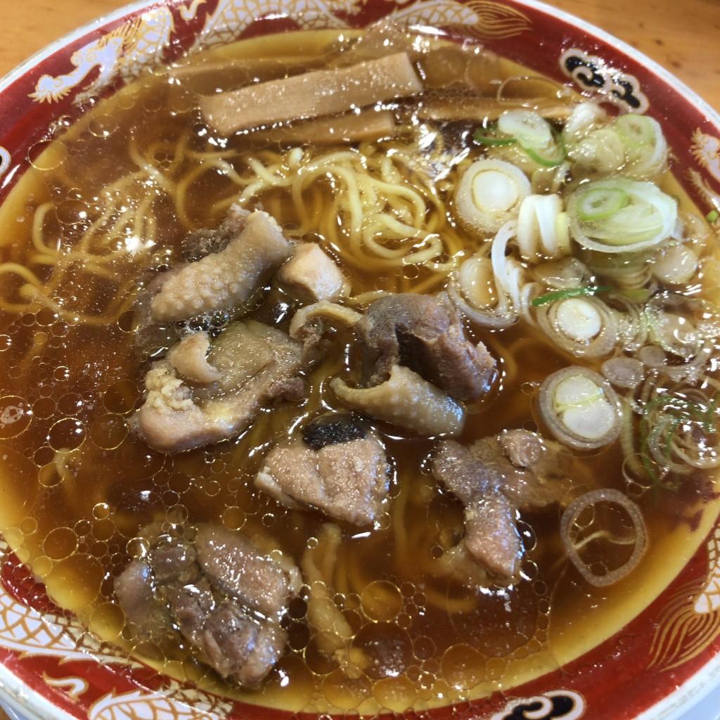 ユーザーが投稿した地鶏ラーメンの写真 - 実際訪問したユーザーが直接撮影して投稿した将軍野南ラーメン / つけ麺らーめん秋田 ひない軒の写真