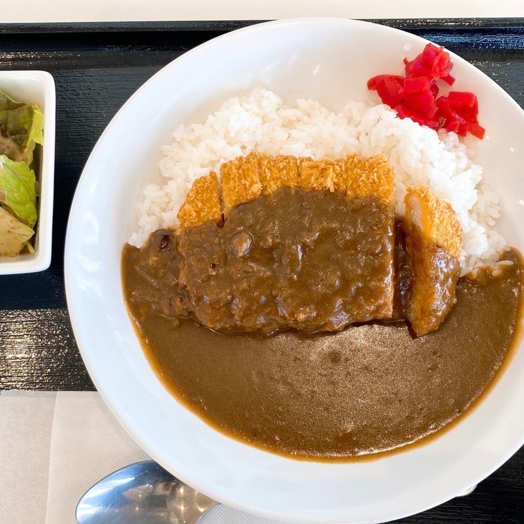 ユーザーが投稿したカツカレーの写真 - 実際訪問したユーザーが直接撮影して投稿した大浜町フードコート来島海峡サービスエリア フードコートの写真