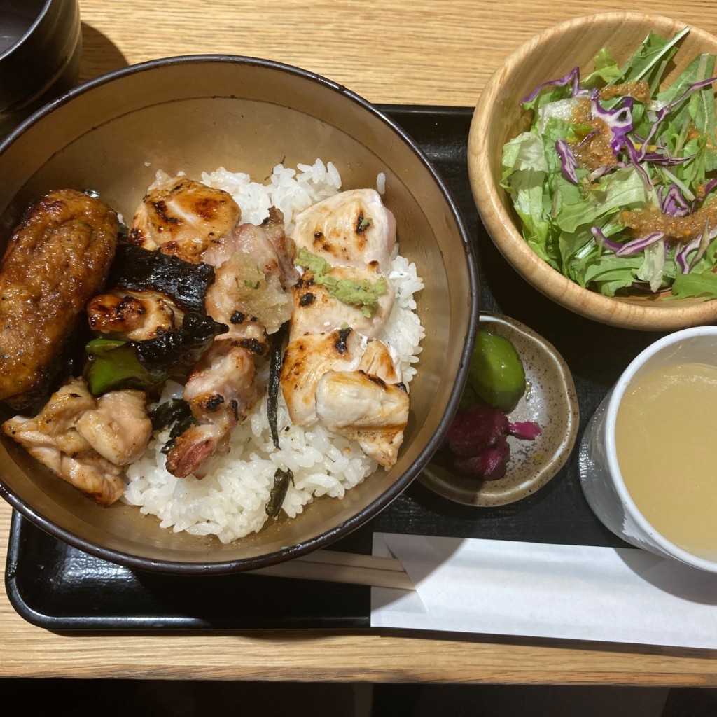 ユーザーが投稿した光國丼の写真 - 実際訪問したユーザーが直接撮影して投稿した上野公園焼鳥鳥光國 上野店の写真