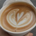 カフェラテ - 実際訪問したユーザーが直接撮影して投稿した北堀江カフェGRANKNOT COFFEEの写真のメニュー情報