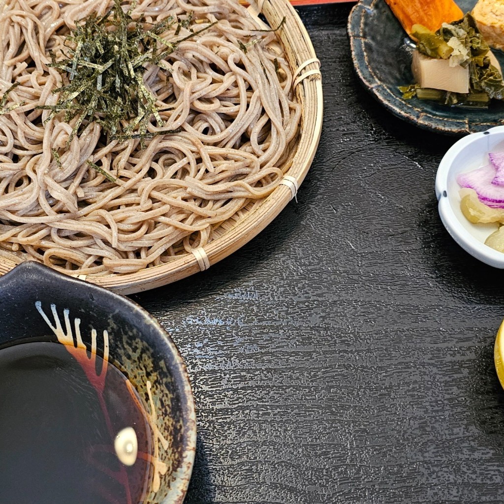ユーザーが投稿した天ぷらもりそばの写真 - 実際訪問したユーザーが直接撮影して投稿した住吉町うどん常陸手打蕎麦・うどん うち田の写真