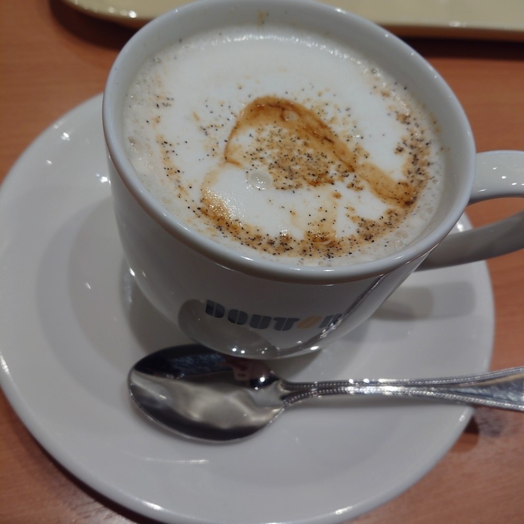 ユーザーが投稿したきなこ豆乳ラテの写真 - 実際訪問したユーザーが直接撮影して投稿した並木町カフェドトールコーヒーショップ コーチャンフォー北見店の写真