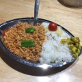 実際訪問したユーザーが直接撮影して投稿した経堂カレーキーマカレー スパイス婆ちゃんの写真