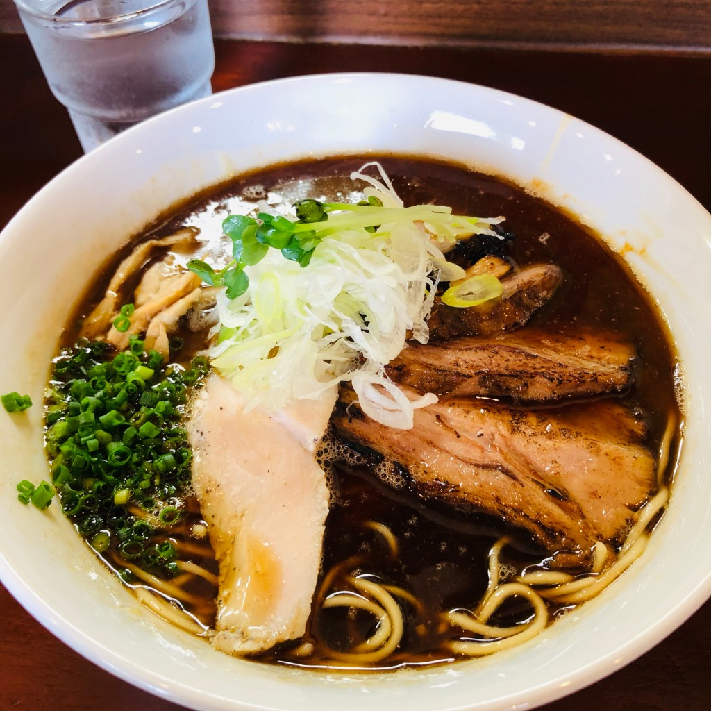 ユーザーが投稿した濃厚節鶏ラーメンの写真 - 実際訪問したユーザーが直接撮影して投稿した鶴ケ谷ラーメン専門店くまがいの写真