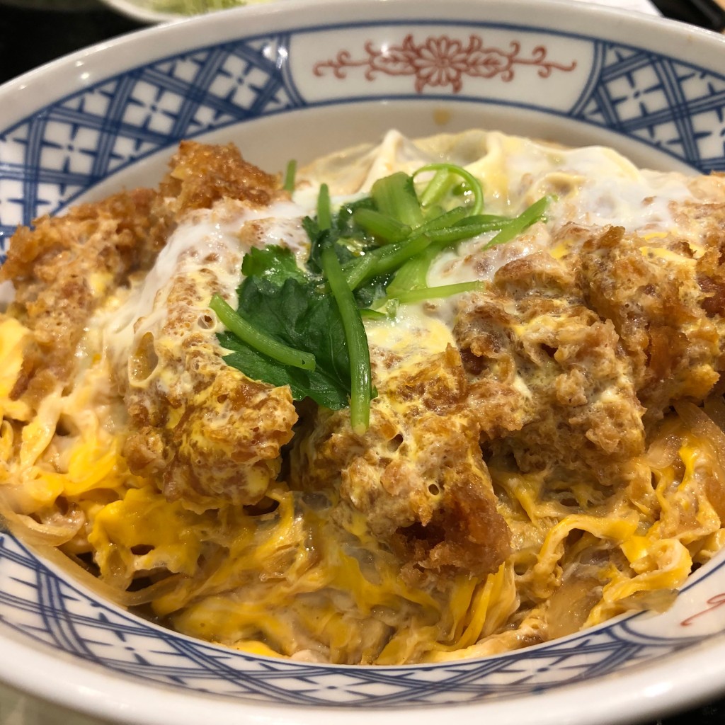 ユーザーが投稿したカツ丼の写真 - 実際訪問したユーザーが直接撮影して投稿した虎ノ門天ぷらとんかつ まるや 神谷町店の写真