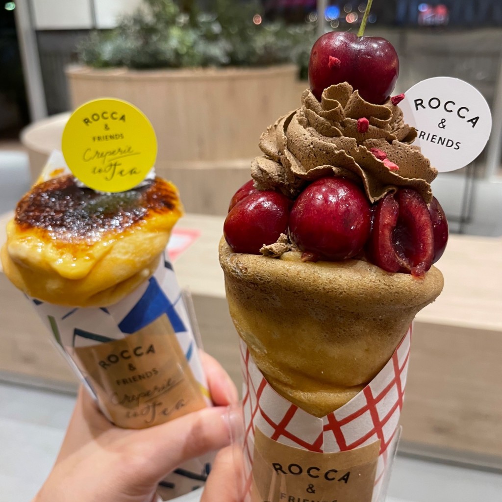 eclさんが投稿した錦スイーツのお店ROCCA&FRIENDS CREPERIE to TEA 名古屋店/ロッカアンドフレンズ クレープトゥティー ナゴヤテンの写真