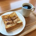 シナモントースト - 実際訪問したユーザーが直接撮影して投稿した若水コーヒー専門店PEGGY珈琲店の写真のメニュー情報