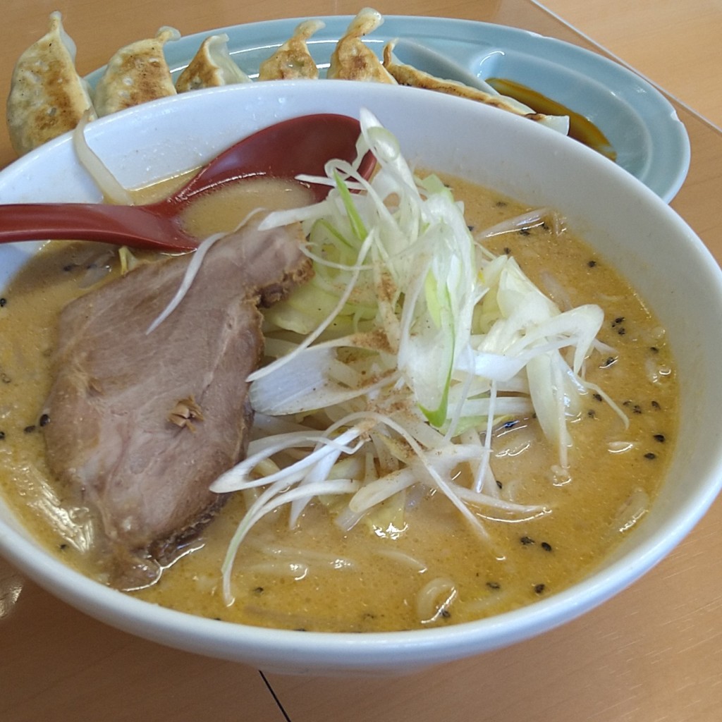 ユーザーが投稿した原点ラーメン味噌の写真 - 実際訪問したユーザーが直接撮影して投稿した天川大島町ラーメン / つけ麺原点 天川店の写真