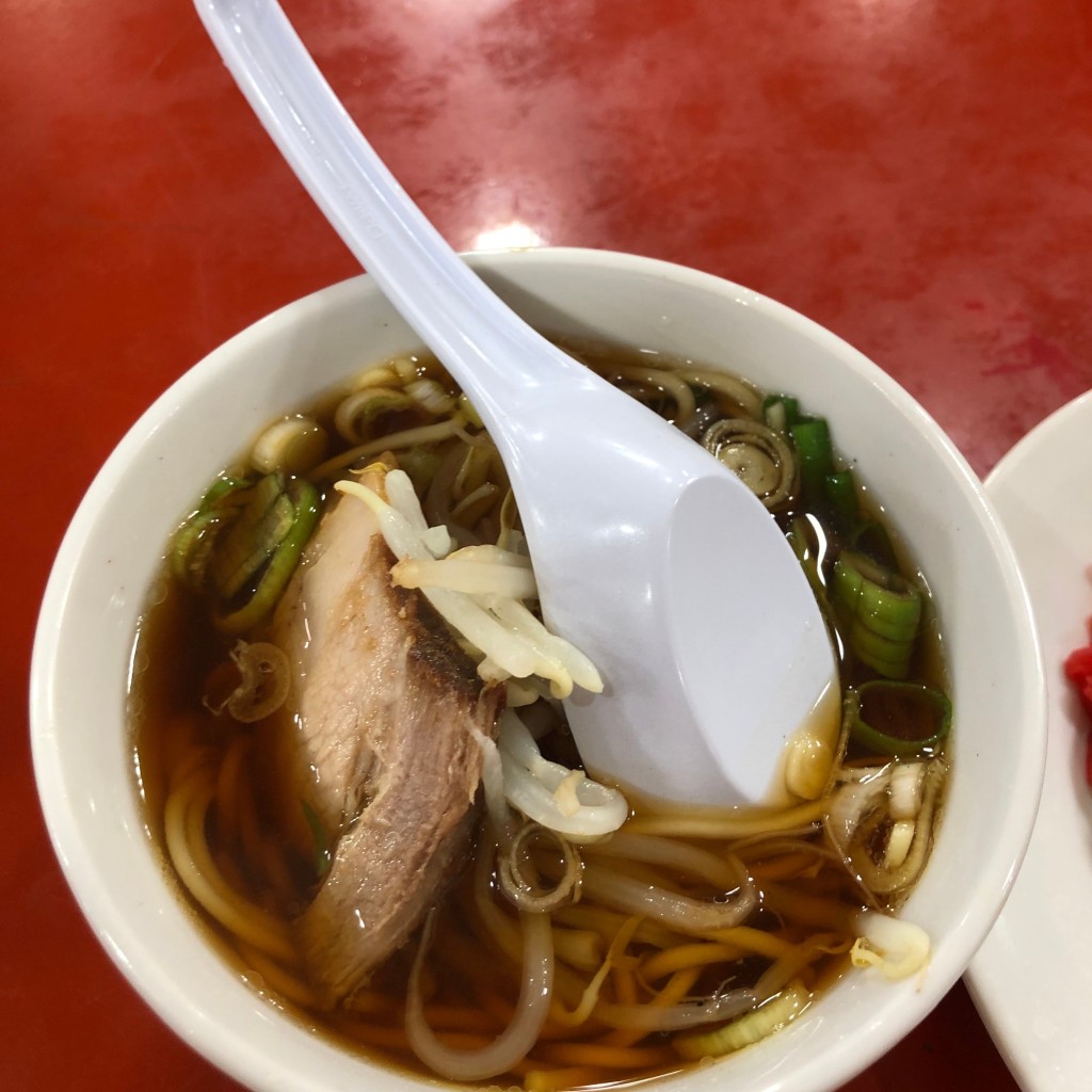ユーザーが投稿したミニラーメンの写真 - 実際訪問したユーザーが直接撮影して投稿した大須台湾料理台湾料理 矢場味仙の写真