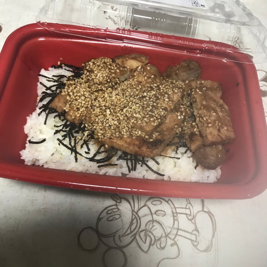 ユーザーが投稿した味噌漬けトンテキ丼とろろの写真 - 実際訪問したユーザーが直接撮影して投稿した樫原盆山牛丼松屋 桂店の写真