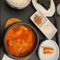 スンドゥブチゲセット - 実際訪問したユーザーが直接撮影して投稿した栄韓国料理妻家房 名古屋ラシック店の写真のメニュー情報