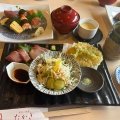 お刺身定食 - 実際訪問したユーザーが直接撮影して投稿した柏原寿司たかぎの写真のメニュー情報