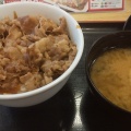 牛めし - 実際訪問したユーザーが直接撮影して投稿した桜町牛丼松屋 守口市駅前店の写真のメニュー情報