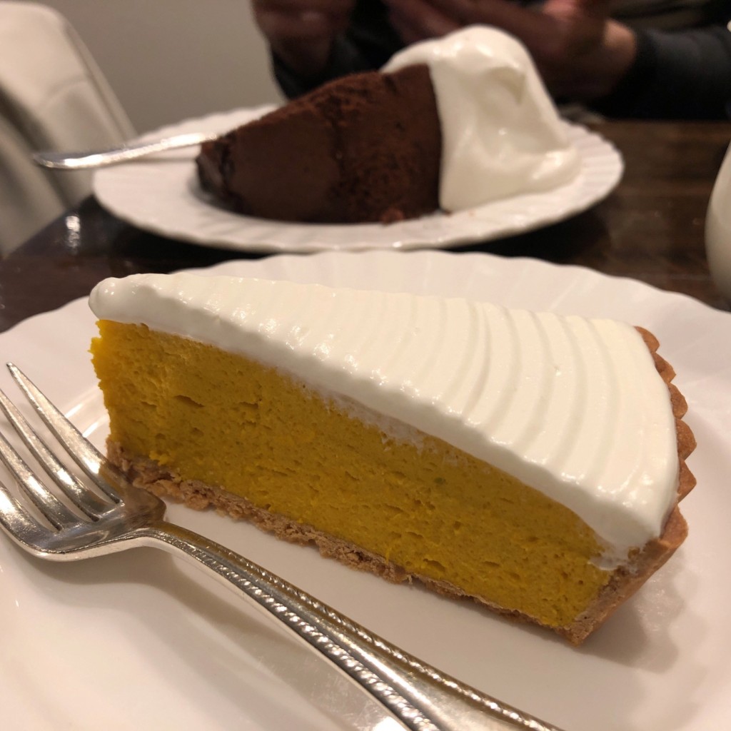 ユーザーが投稿したかぼちゃのタルトの写真 - 実際訪問したユーザーが直接撮影して投稿した西荻南紅茶専門店Tea&Cake Graceの写真