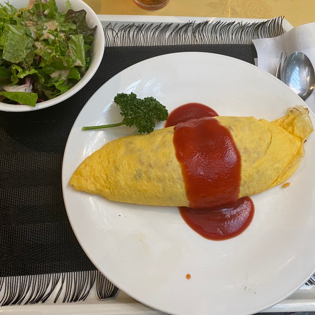 ユーザーが投稿したふわとろオムライスの写真 - 実際訪問したユーザーが直接撮影して投稿した南大井洋食66キッチン 大森店の写真