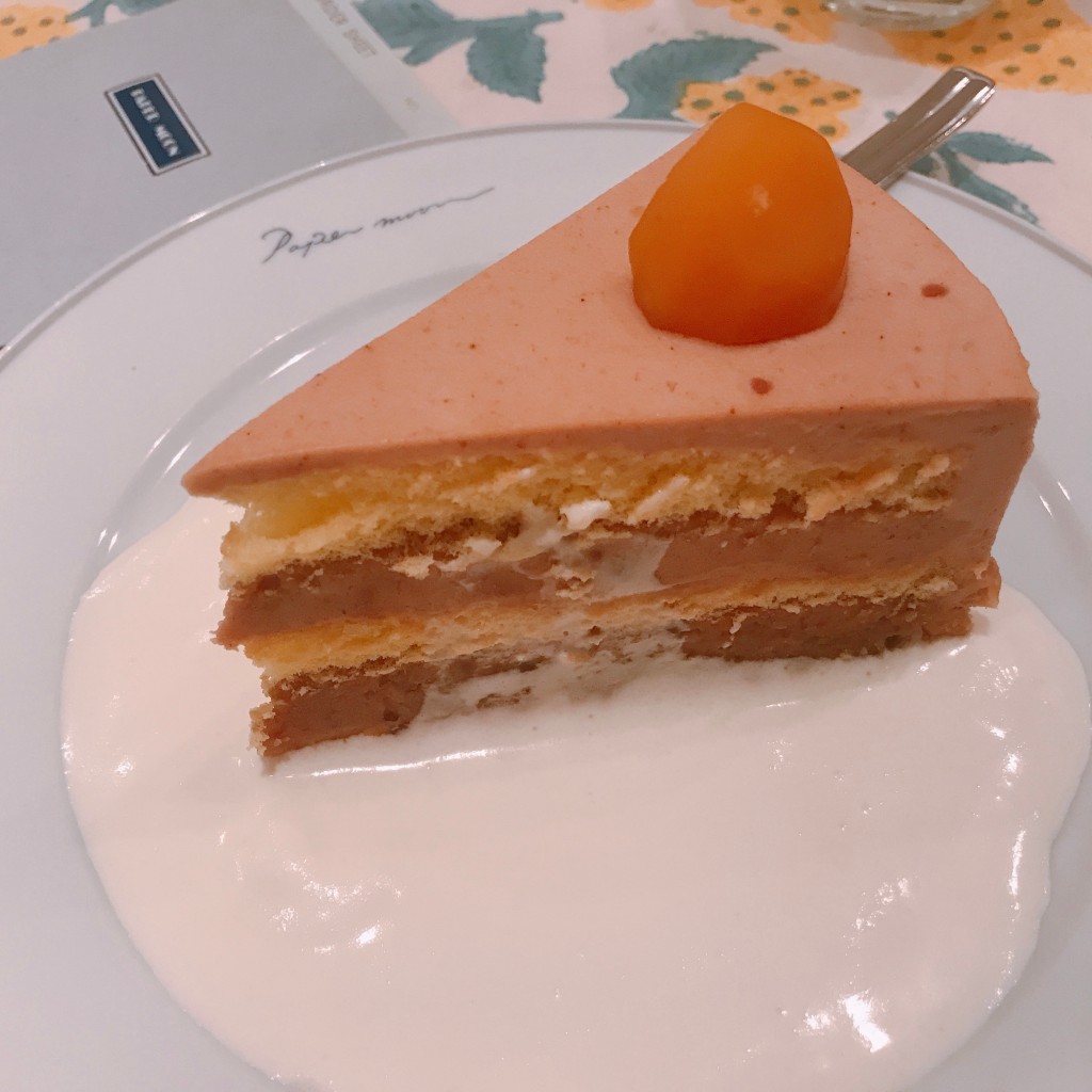 ユーザーが投稿した栗のケーキの写真 - 実際訪問したユーザーが直接撮影して投稿した平野カフェバーゼル ペーパー・ムーンの写真