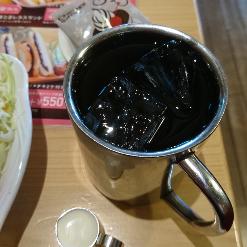 ユーザーが投稿したコーヒーの写真 - 実際訪問したユーザーが直接撮影して投稿した霞浦町喫茶店コメダ珈琲店 碧南店の写真