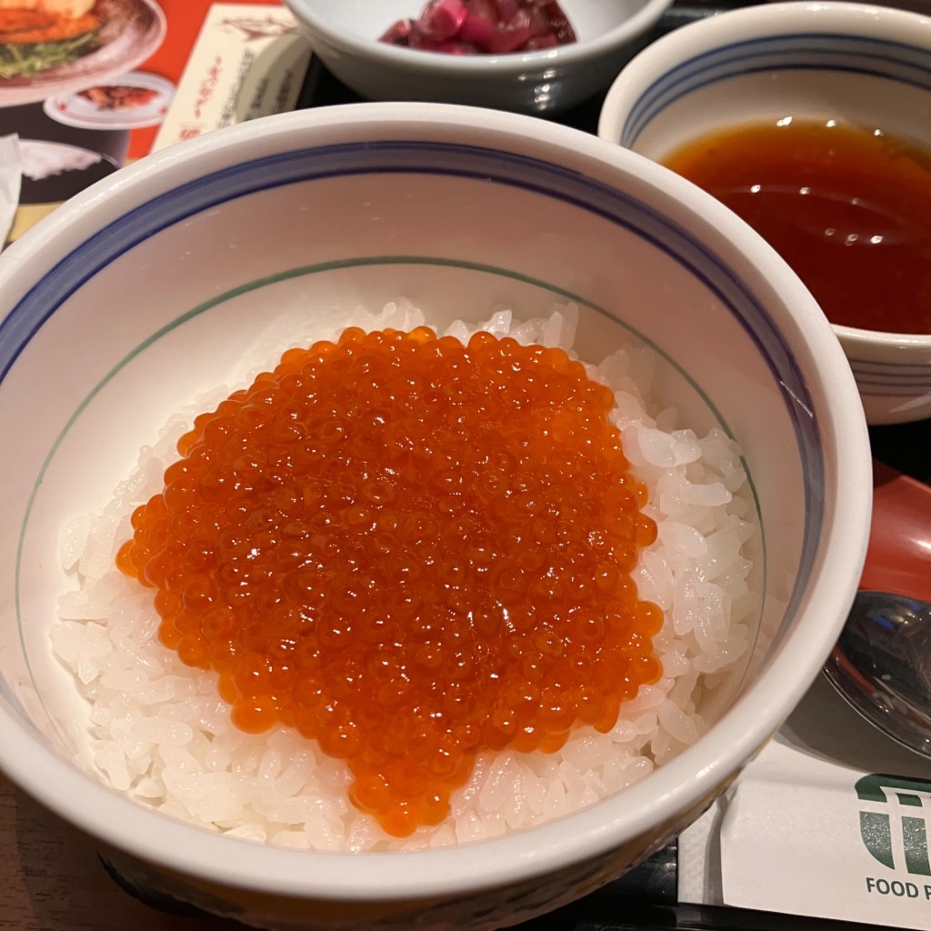 ユーザーが投稿したミニいくら丼天ぷら膳の写真 - 実際訪問したユーザーが直接撮影して投稿した新椋野ファミリーレストランレストラン庄屋 ゆめモール下関店の写真