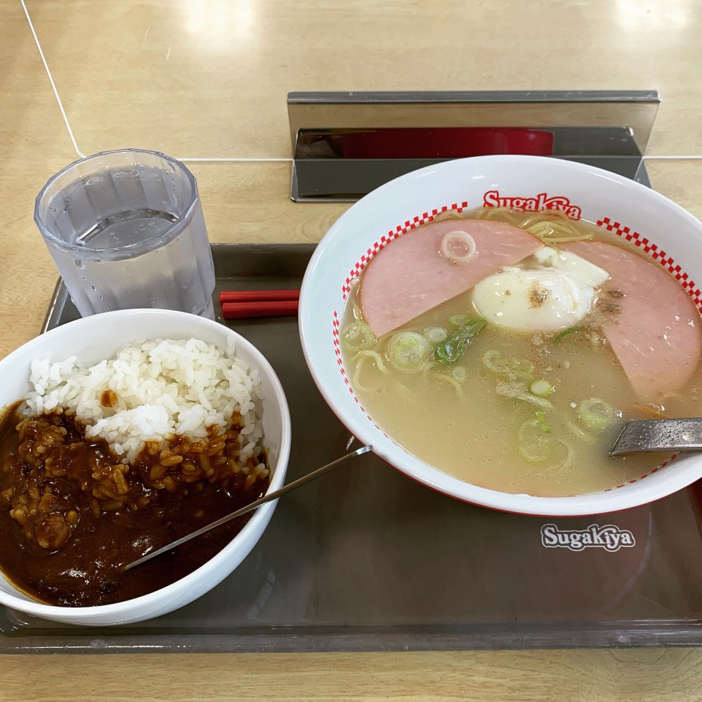 ユーザーが投稿した冷たいラーメンの写真 - 実際訪問したユーザーが直接撮影して投稿した三崎町ラーメン専門店スガキヤ MEGAドン・キホーテUNY豊明店の写真