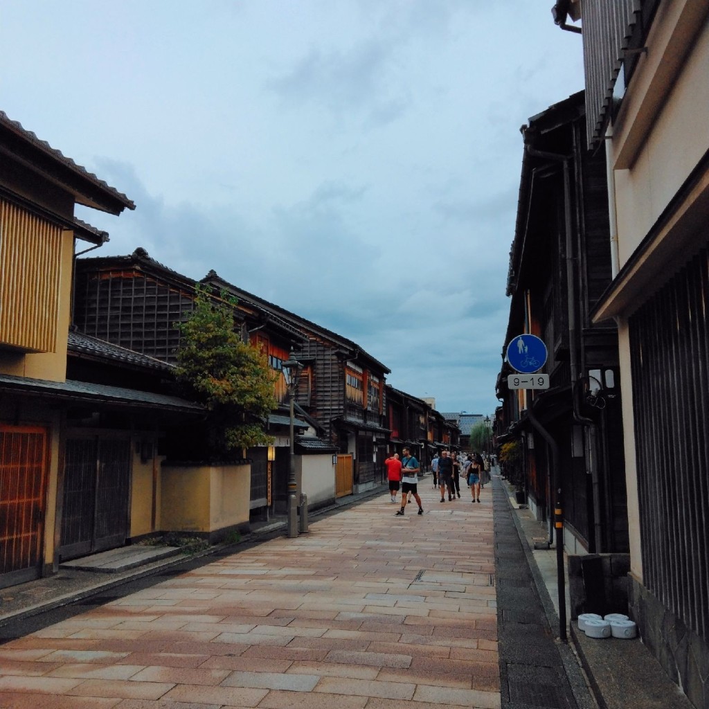 Mrsエセグルメさんが投稿した東山町並みのお店ひがし茶屋街/ヒガシチャヤガイの写真