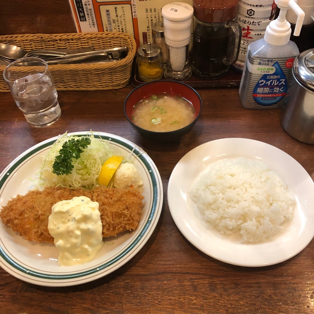 東京OLひとりめし_たまに仙台さんが投稿した四谷洋食のお店かつれつ四谷たけだ/カツレツヨツヤタケダの写真