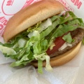 モス野菜バーガー - 実際訪問したユーザーが直接撮影して投稿した西本町ファーストフードモスバーガー 直江津店の写真のメニュー情報