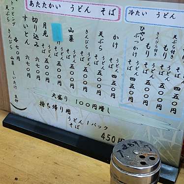 実際訪問したユーザーが直接撮影して投稿した御堂うどんめん処 みはらし 直売所店の写真