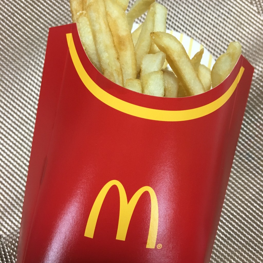 ユーザーが投稿したマックフライポテトの写真 - 実際訪問したユーザーが直接撮影して投稿した鈴井町ファーストフードマクドナルド 岩倉店の写真