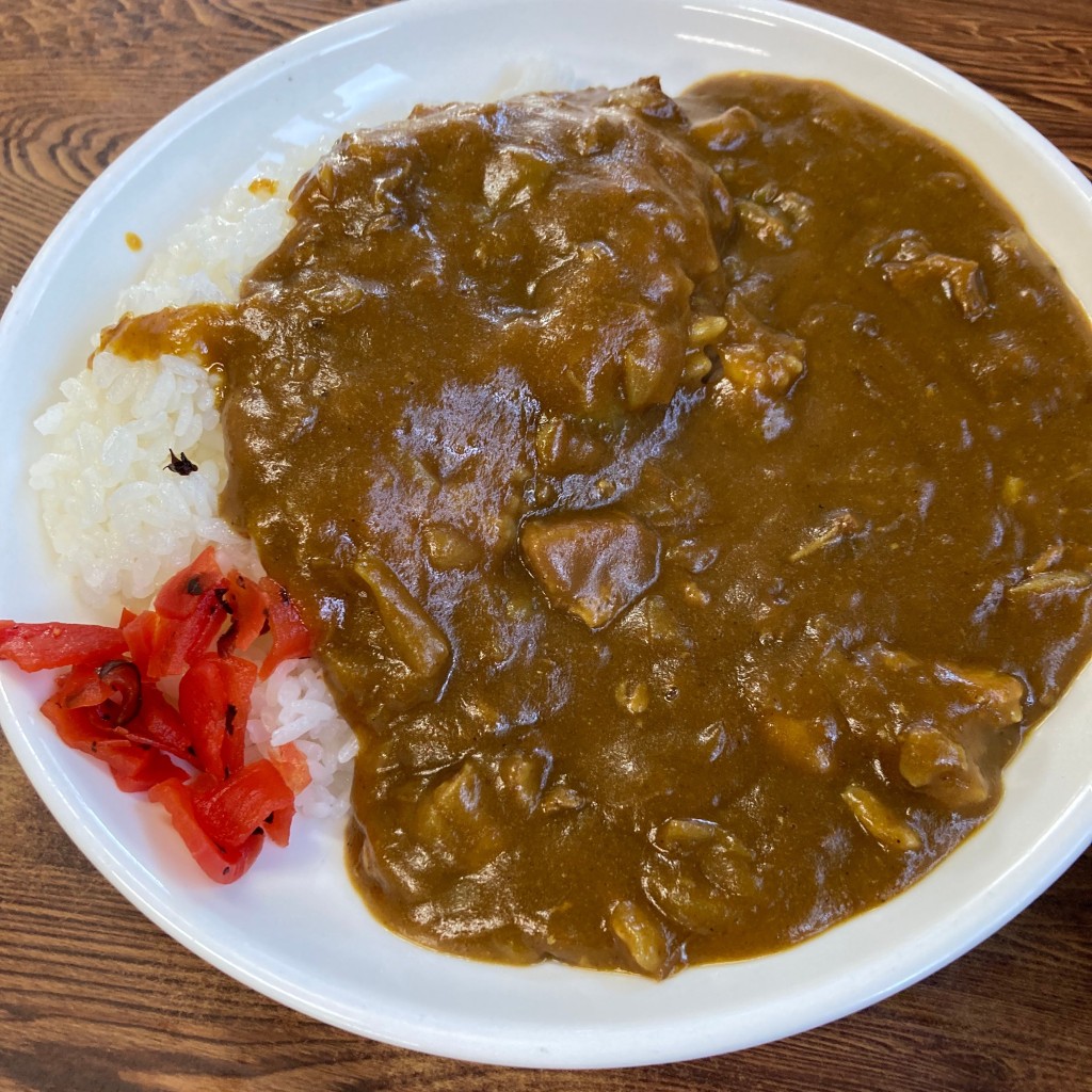 ユーザーが投稿したラーメン半カレーの写真 - 実際訪問したユーザーが直接撮影して投稿した小名浜ラーメン / つけ麺チーナン食堂の写真