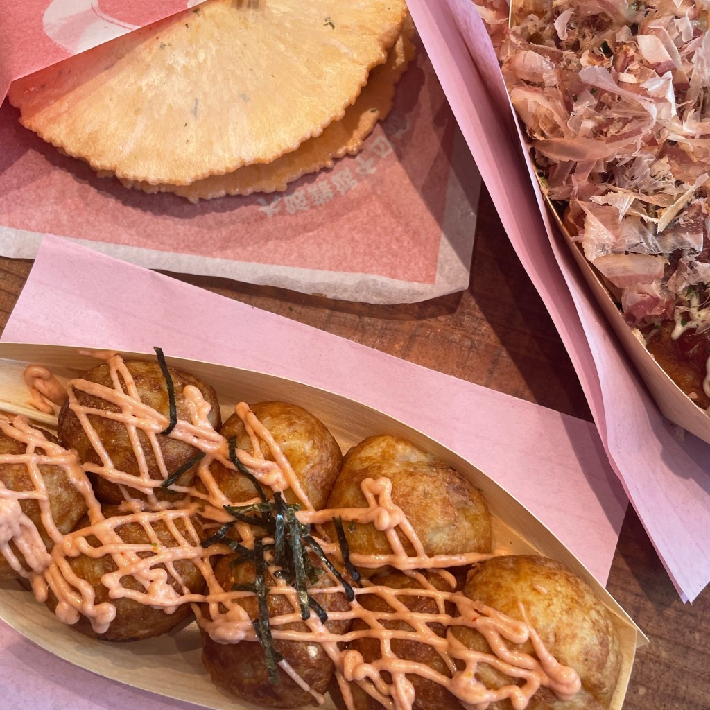 ごはんきろくさんが投稿した難波お好み焼きのお店たこ焼道楽 わなか なんば店/タコヤキドウラク ワナカ ナンバテンの写真