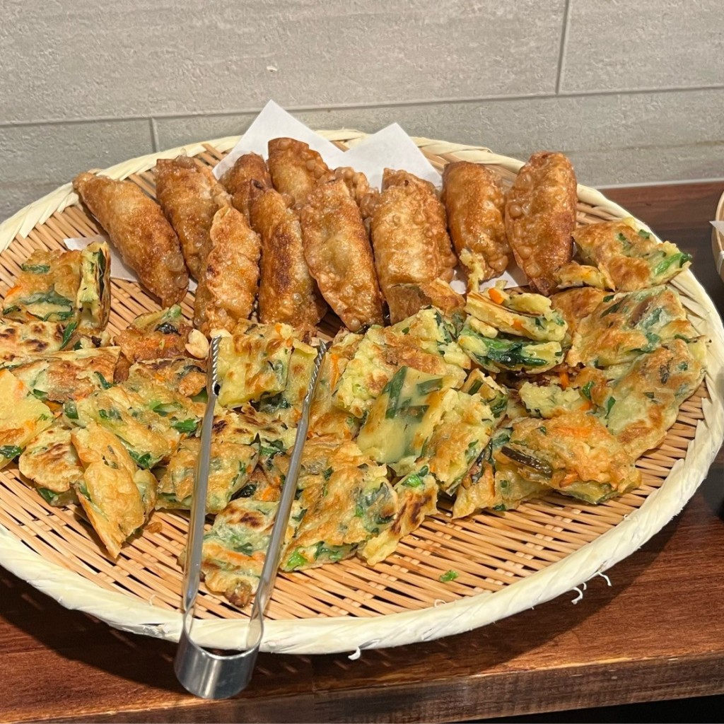 ユーザーが投稿したお昼のバイキングの写真 - 実際訪問したユーザーが直接撮影して投稿した西新韓国料理釜山亭 西新店の写真